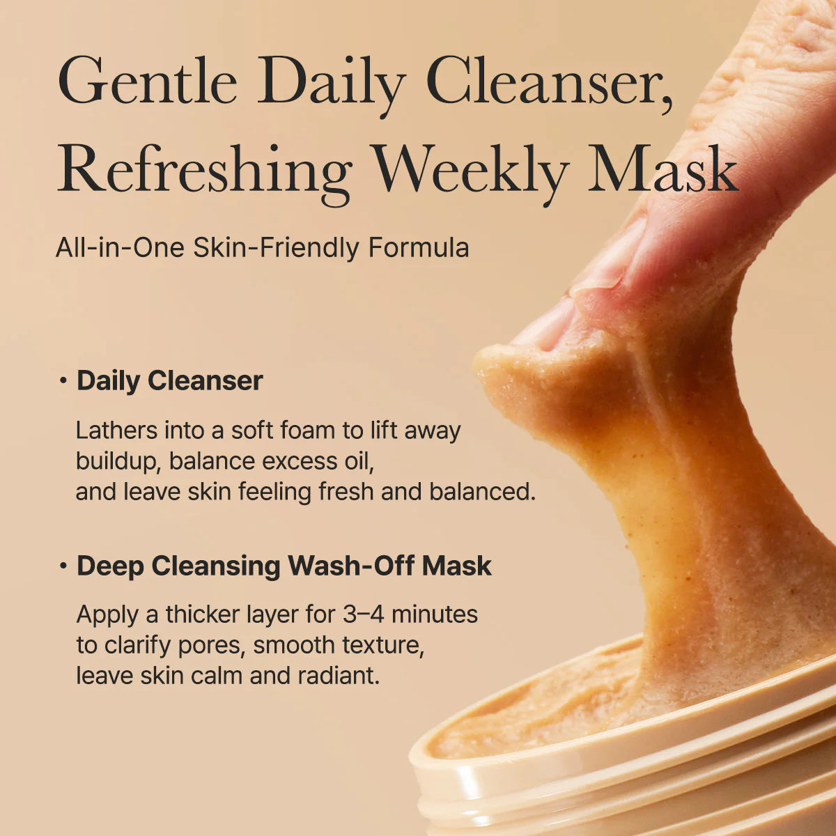 Arencia Calendula Rice Mochi Cleanser