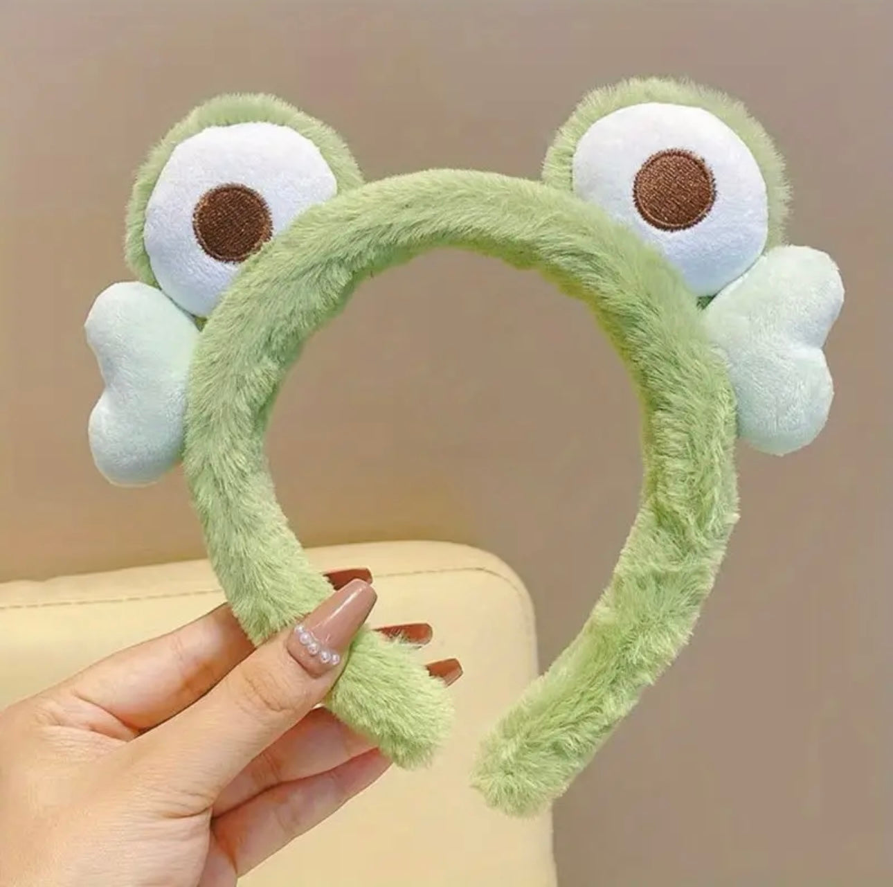 Frog “Get Ready With Me” headband