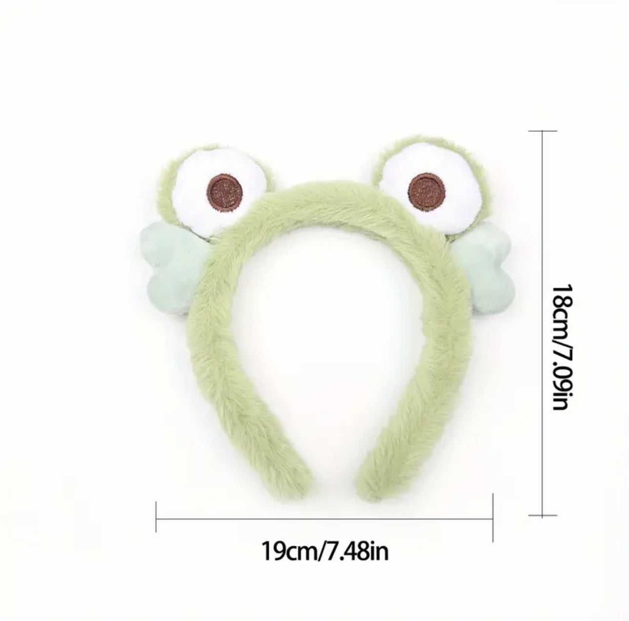 Frog “Get Ready With Me” headband