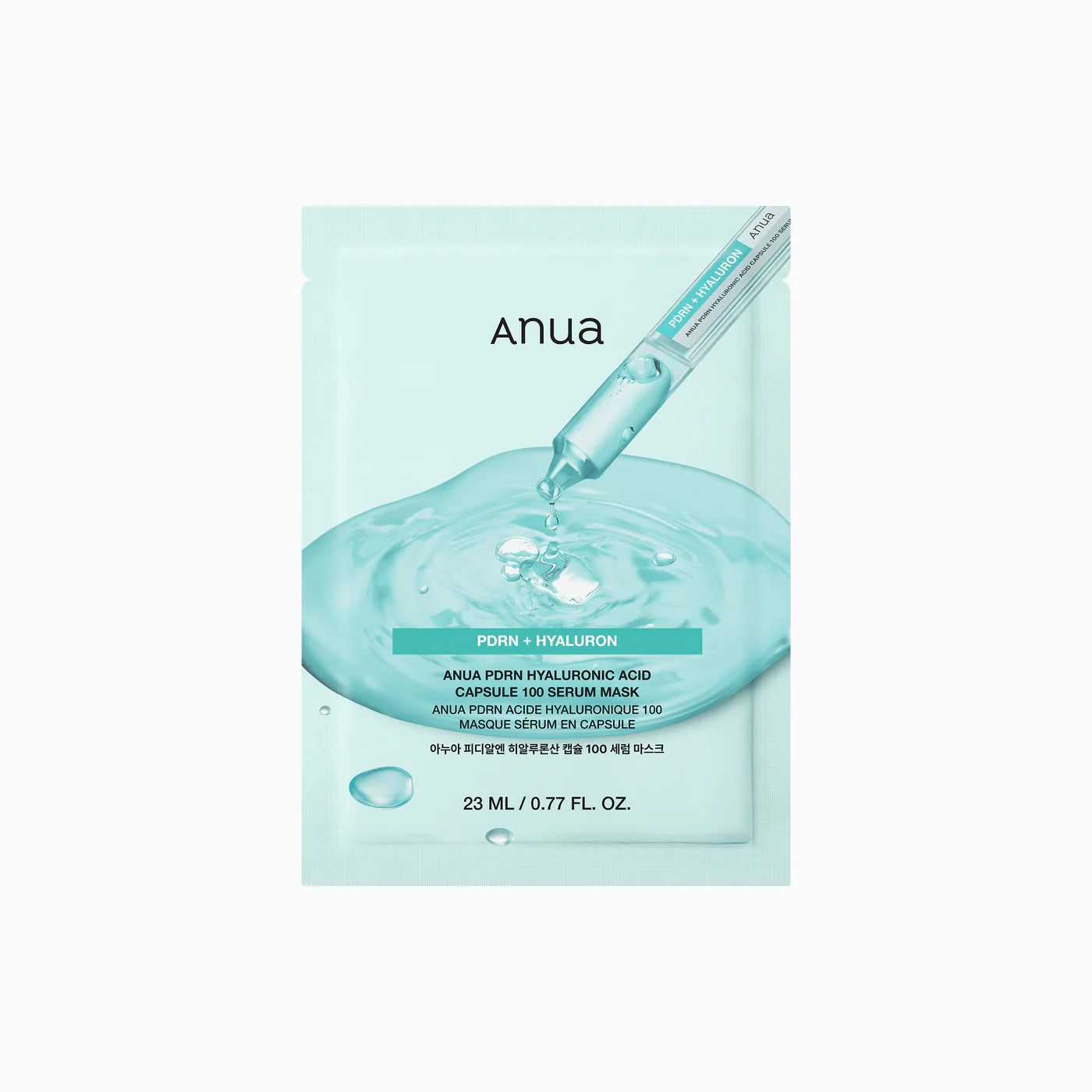 Anua PDRN Hyaluronic Acid Capsule 100 Serum Mask 23ml