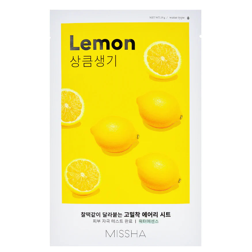 MISSHA Airy Fit Sheet Mask Lemon