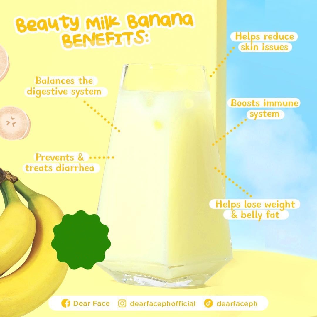 Beauty Milk - Premium Japanese Banana Probiotic + Collagen Drink