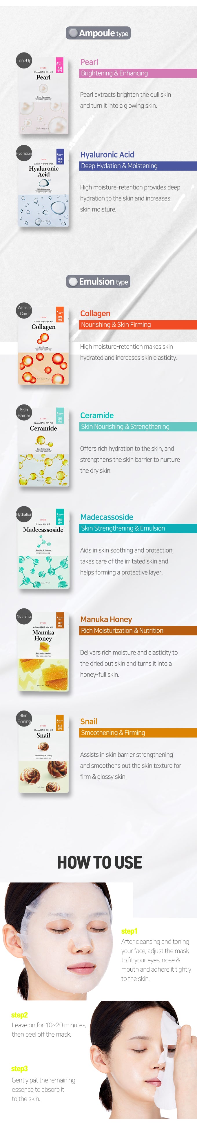 Etude House 0.2 Therapy Air Mask Snail