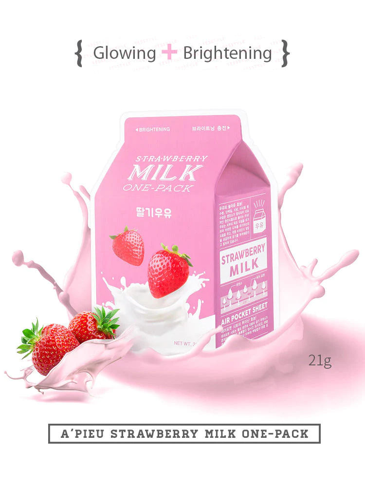 A'Pieu Milk One Pack Strawberry