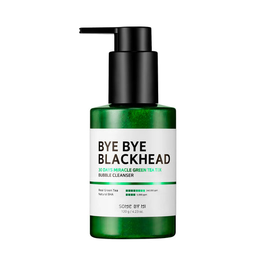 BYE BYE Blackhead 30 Days Miracle Green Tea Tox Bubble Cleanser