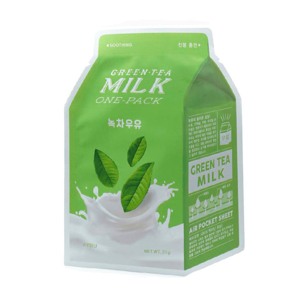 A'PIEU Milk One Pack Green Tea